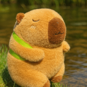 Capybara plüss hátizsákkal