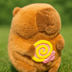 Capybara plüss nyalókával